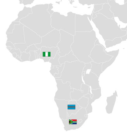 Afrika Map