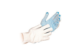 STRUCTA 2, Nylon-Baumwoll Feinstrick mit PVC-Noppen STRUCTA 2, Nylon-Baumwoll Feinstrick mit PVC-Noppen